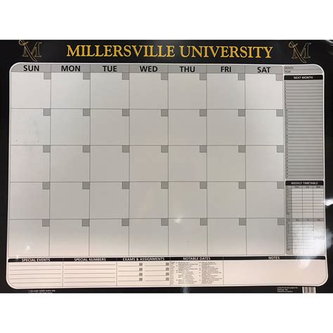 Millersville University Calendar